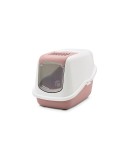 Cat Litter Box Savic Nestor White Plastic