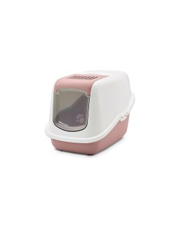 Cat Litter Box Savic Nestor White Plastic
