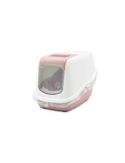Cat Litter Box Savic Nestor White Plastic