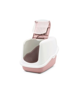 Cat Litter Box Savic Nestor White Plastic