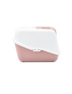 Cat Litter Box Savic Nestor White Plastic