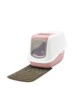 Cat Litter Box Savic Nestor White Plastic