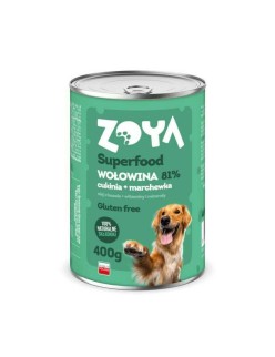 Comida húmeda Zoya Superfood Beef Carne de vacuno 400 g
