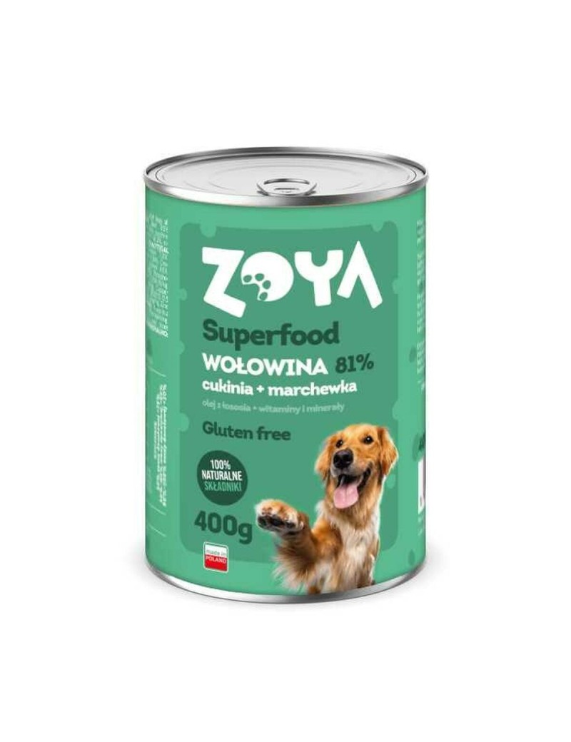 Comida húmeda Zoya Superfood Beef Carne de vacuno 400 g