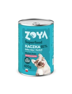Comida húmida Zoya Superfood Puppy Duck 400 g