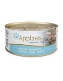 Comida para gato Applaws Tuna fillet in broth Atum Peixe 70 g