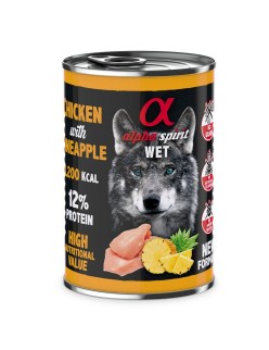 Comida húmida Alpha Spirit Frango 400 g