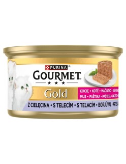 Katzenfutter Purina Gourmet Gold Kitten Veal mousse 85 g