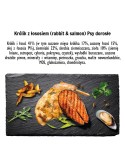 Futter Paka Zwierzaka Rabbit with salmon M Hase 9 kg