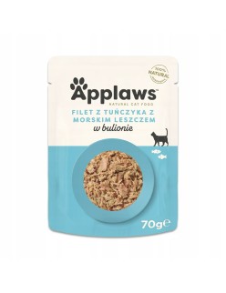 Cat food Applaws Tuna fillet with sea bream in broth Fish 70 g