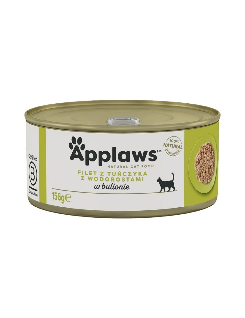 Cibo per gatti Applaws Tuna fillet with seaweed in broth Pesce 156 g