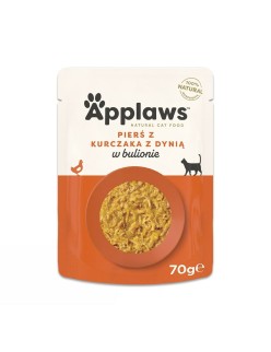 Cibo per gatti Applaws Chicken breast with pumpkin in broth Pollo 70 g