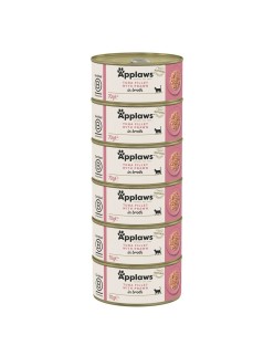 Cat food Applaws Tuna Fillet with Prawn in Broth Fish