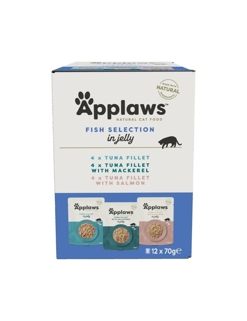 Comida para gato Applaws Fish selection multipack in broth Pescado