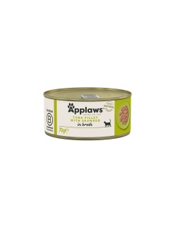 Cibo per gatti Applaws Tuna Fillet with Seaweed in Broth Pesce 70 g