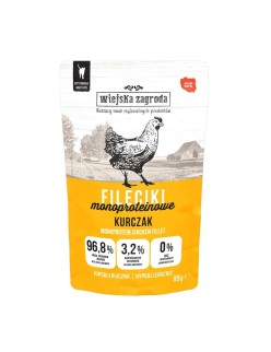 Comida para gato WIEJSKA ZAGRODA Frango 85 g