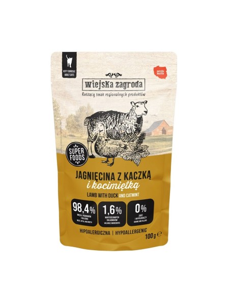 Comida para gato WIEJSKA ZAGRODA 100 g