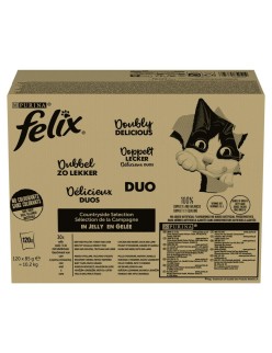 Katzenfutter Purina Felix Fantastic Duo Mix Countryside