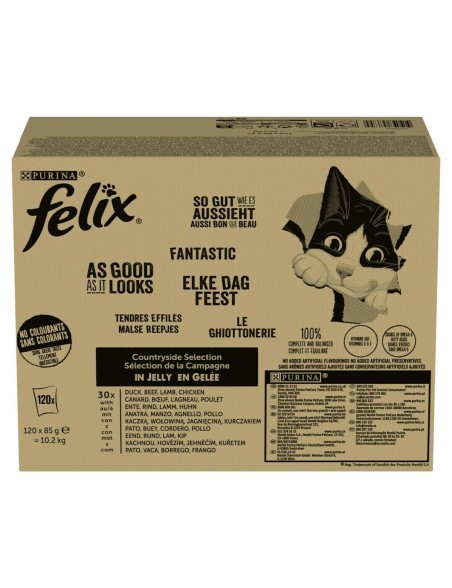 Comida para gato Purina Felix Countryside Selection