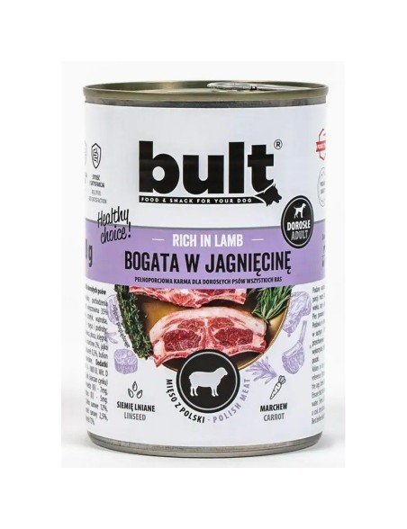 Comida húmeda Bult Rich in lamb Cordero 400 g