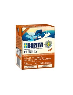 Comida húmeda Bozita Purely Paté Duoprotein Beef and salmon 400 g