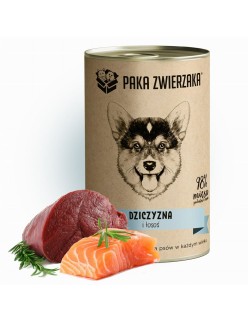 Comida húmeda Paka Zwierzaka Ciervo 400 g