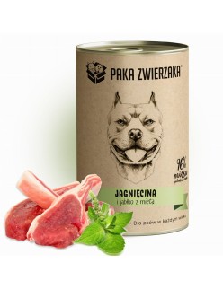 Comida húmeda Paka Zwierzaka Cordero 400 g