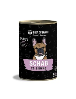 Nassfutter Paka Zwierzaka Seventh Heaven Pork with plum Schwein 400 g
