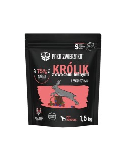Futter Paka Zwierzaka Rabbit with forest fruits S Hase 1,5 Kg