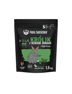 Futter Paka Zwierzaka Puppy Rabbit Hase 1,5 Kg