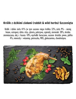 Futter Paka Zwierzaka Puppy Rabbit Hase 1,5 Kg