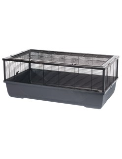 Cage INTER-ZOO Bernie black Metal Plastic 100 x 39 x 54 cm