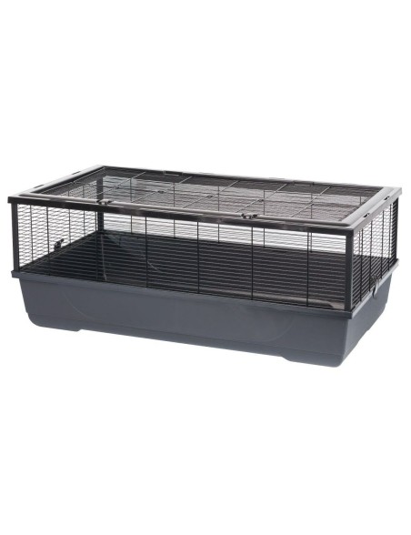 Cage INTER-ZOO Bernie black Metal Plastic 100 x 39 x 54 cm
