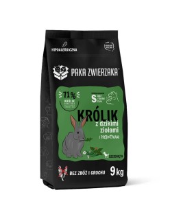 Pienso Paka Zwierzaka Puppy Rabbit with wild herbs S Conejo 9 kg