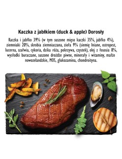 Pienso Paka Zwierzaka Duck with apple M Pato 3 Kg