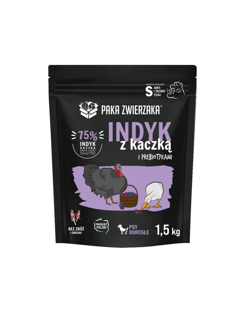Pienso Paka Zwierzaka SYTA MICHA Chef Venison Ternera 1,5 Kg