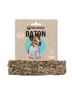 Snack para Perros Paka Zwierzaka Cod Bar 12 cm Pescado 28 g