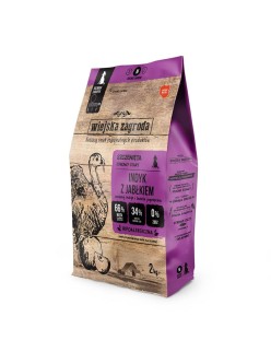 Pienso WIEJSKA ZAGRODA Turkey with apple M Puppy Pavo 9 kg