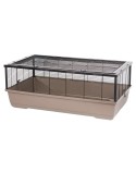 Jaula INTER-ZOO Bernie mokka Metal Plástico 100 x 39 x 54 cm
