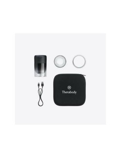 Lot de tasses Therabody Noir Transparent