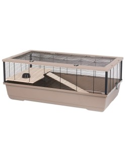 Jaula INTER-ZOO Bernie Wood Madera Metal Plástico 100 x 39 x 54 cm