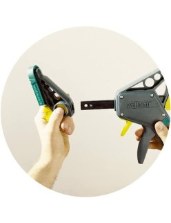 Einhand-Schraubzwinge Wolfcraft 3030000