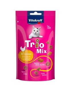 Collation pour Chat Vitakraft Trio Mix Poultry Oiseaux 60 g