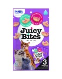 Collation pour Chat Inaba Juicy Bites 3 x 11,3 g Fruits de mer
