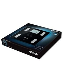 Bilancia Digitale da Bagno Omron HBF-222T-EBK Nero 34 x 32 x 8 cm