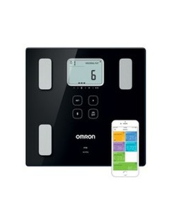Bilancia Digitale da Bagno Omron HBF-222T-EBK Nero 34 x 32 x 8 cm