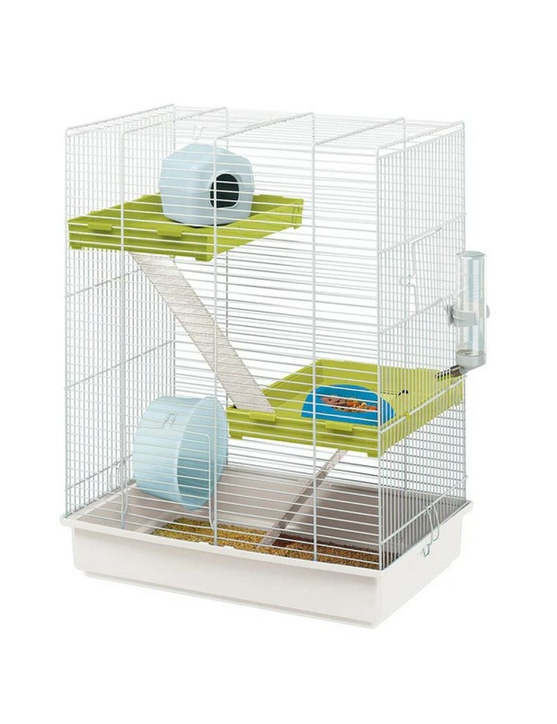 Cage Ferplast Hamster Tris Métal Plastique