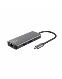 Hub USB Trust 24968 Plateado 20 cm