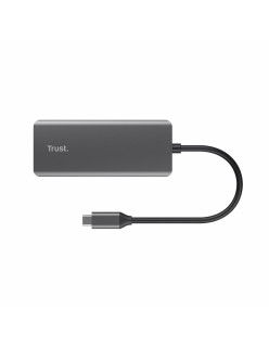 Hub USB Trust 24968 Silberfarben 20 cm