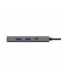 Hub USB Trust 24968 Plateado 20 cm